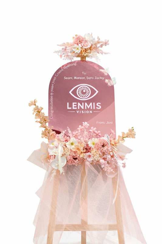 Grand Opening Flower Mirror Stand – Classic (RM299)